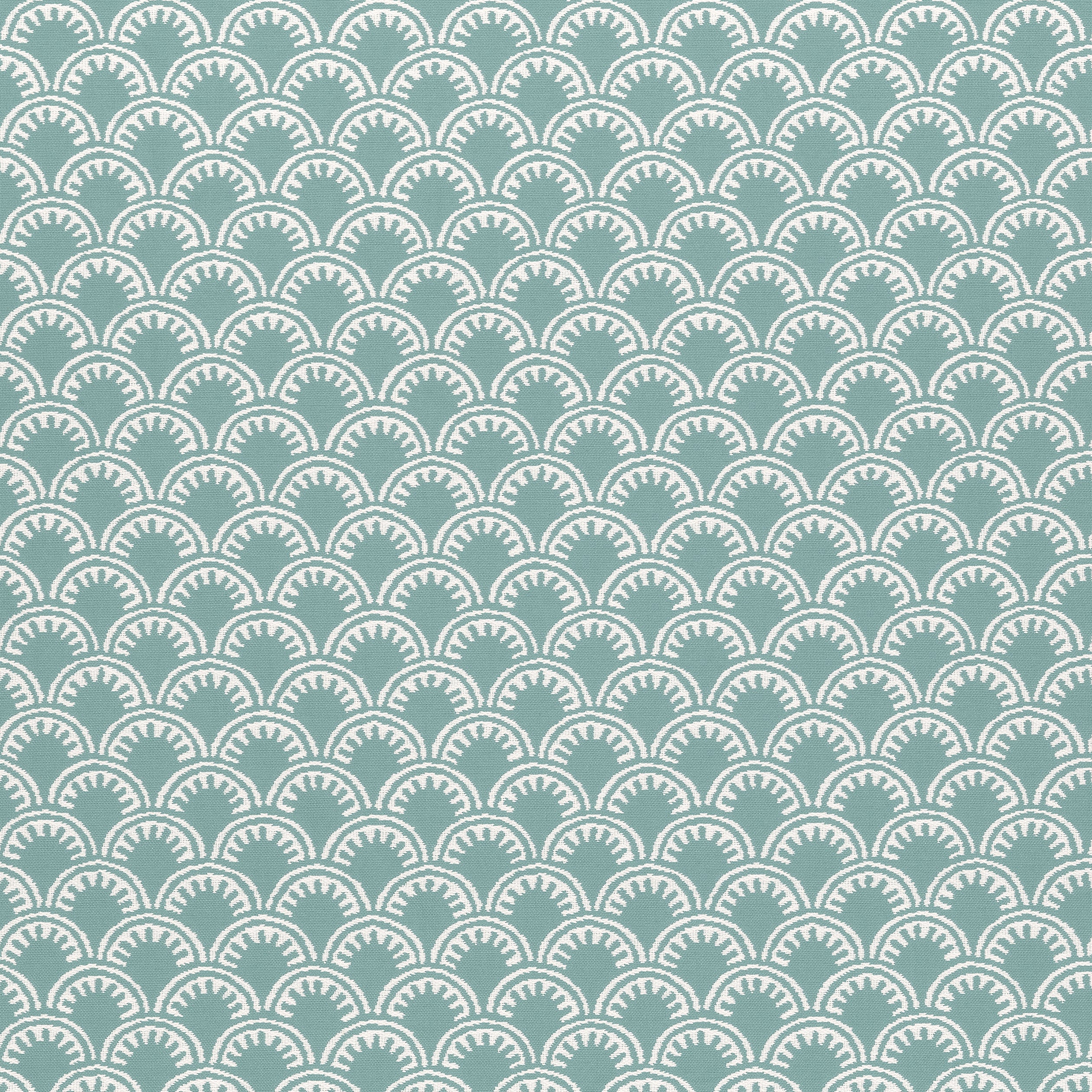 Maisie fabric in pool color - pattern number W74641 - by Thibaut in the Festival collection