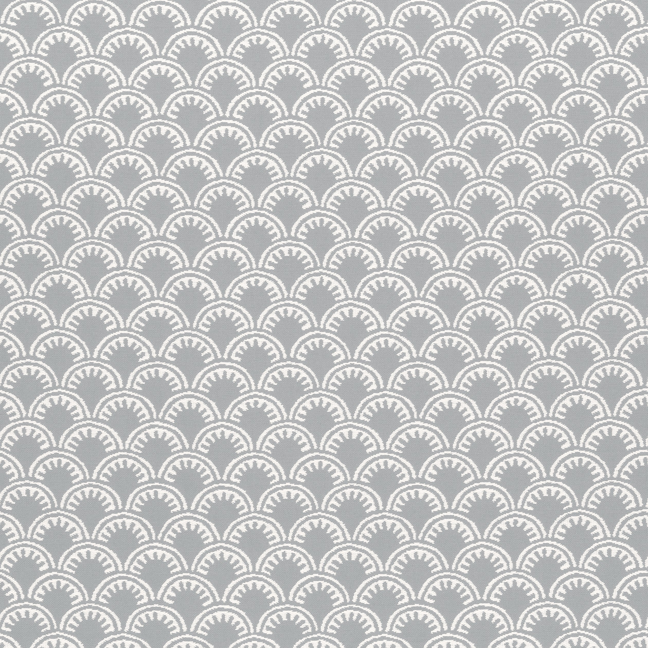 Maisie fabric in nickel color - pattern number W74643 - by Thibaut in the Festival collection