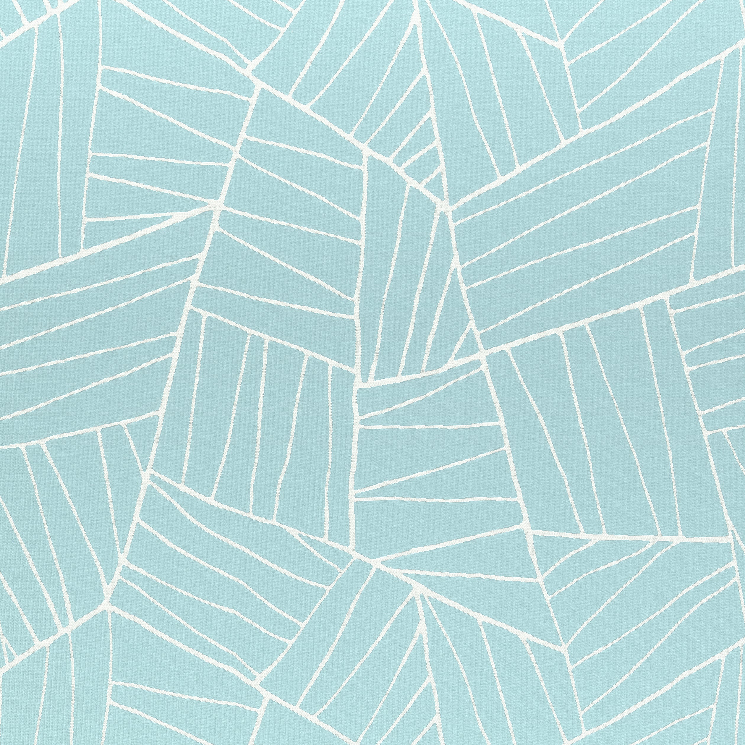 Jordan fabric in aqua color - pattern number W74659 - by Thibaut in the Festival collection