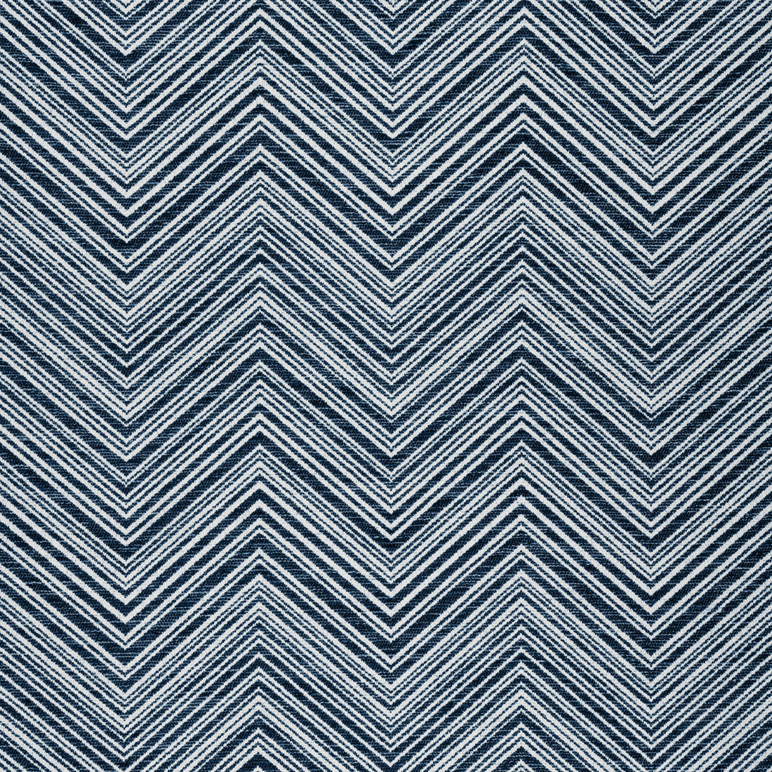 Monti Chevron fabric in navy color - pattern number W77135 - by Thibaut in the Veneto collection