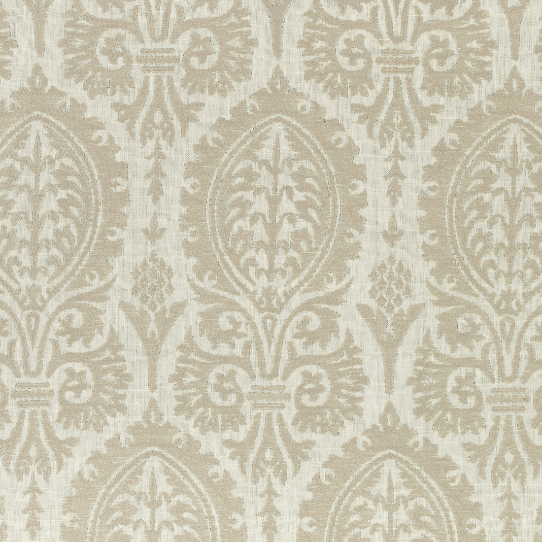 Sir Thomas Embroidery fabric in grey color - pattern number W772570 - by Thibaut in the Chestnut Hill collection
