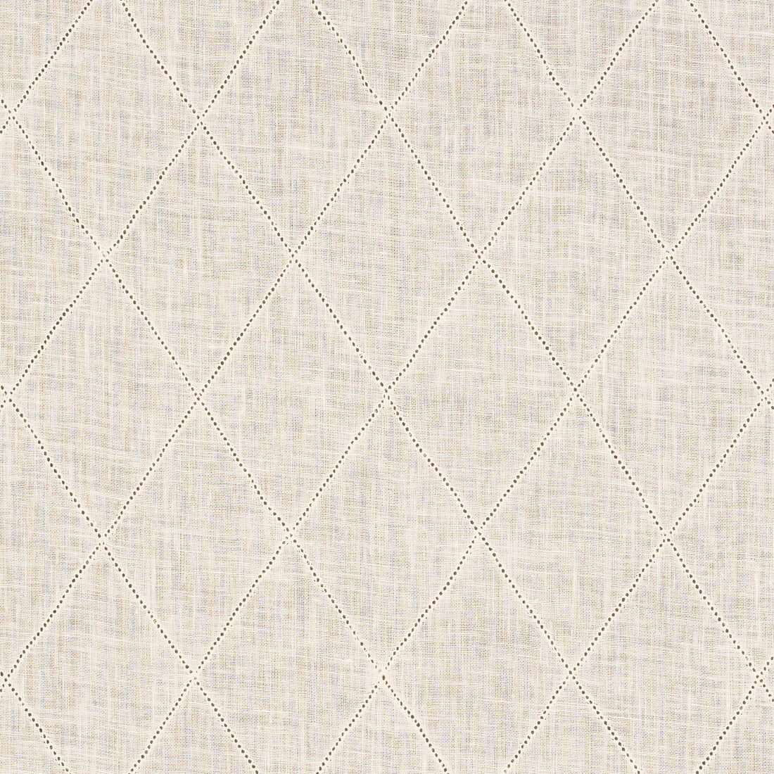 Claremont Trellis fabric in ivory color - pattern number W772588 - by Thibaut in the Chestnut Hill collection