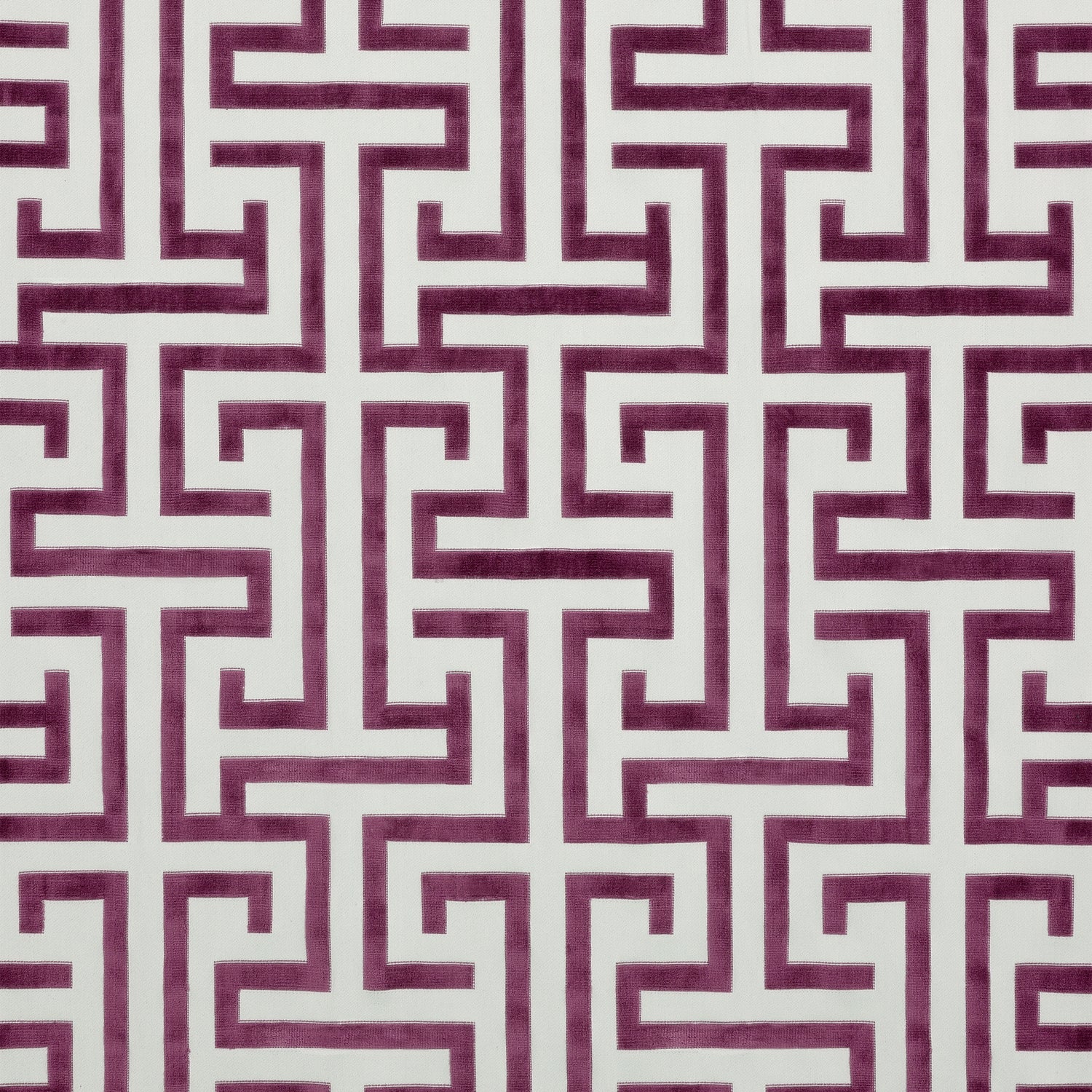 Ming Trail fabric in eggplant color - pattern number W775472 - by Thibaut in the Dynasty collection