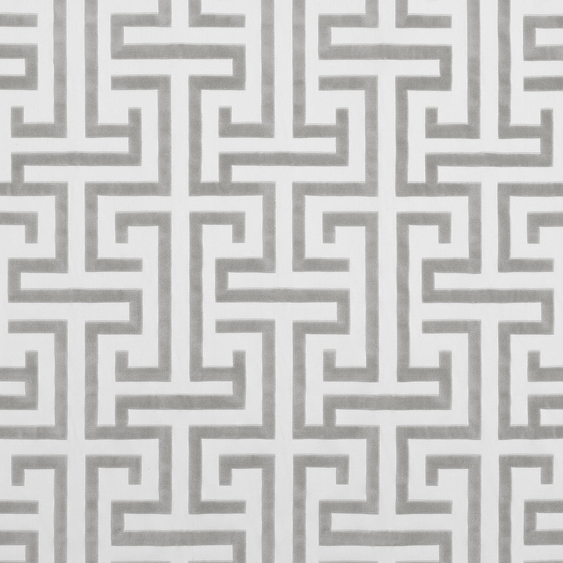 Ming Trail fabric in grey color - pattern number W775475 - by Thibaut in the Dynasty collection