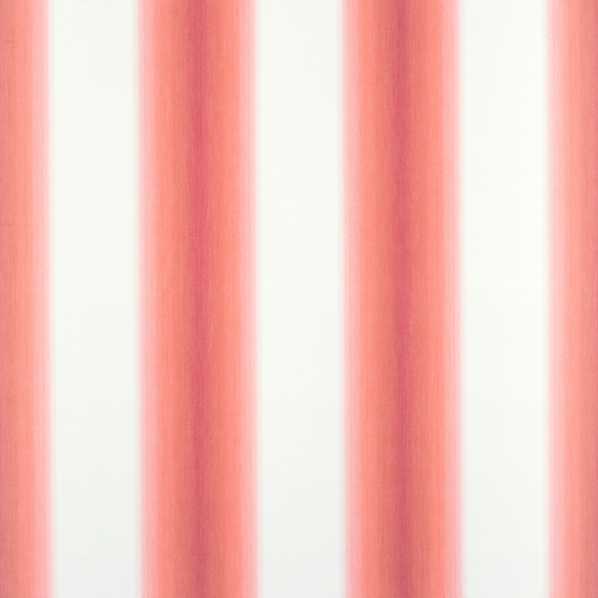 Stockton Stripe fabric in coral color - pattern number W775503 - by Thibaut in the Dynasty collection