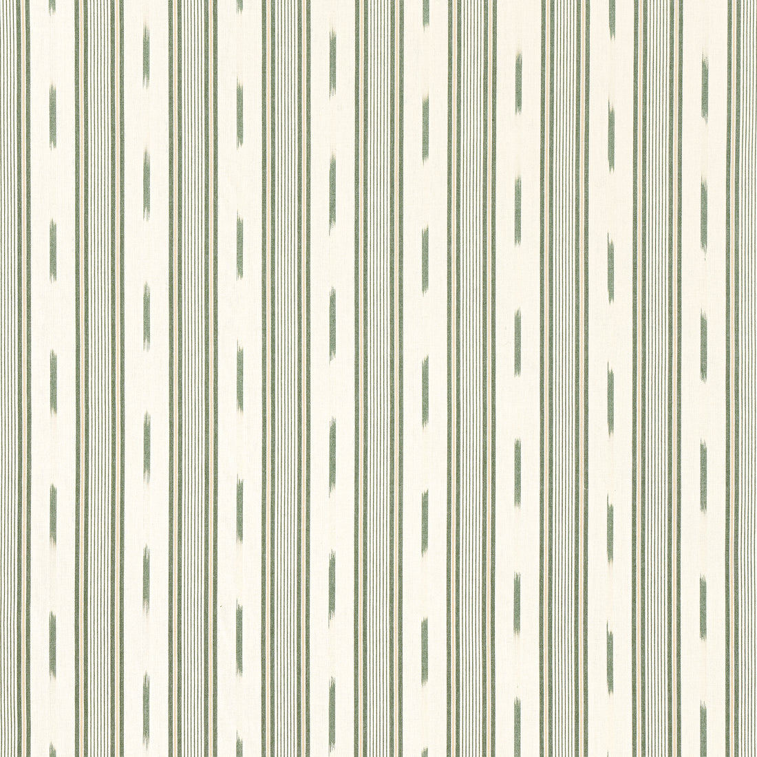 Odeshia Stripe fabric in spruce color - pattern number W781307 - by Thibaut in the Montecito collection