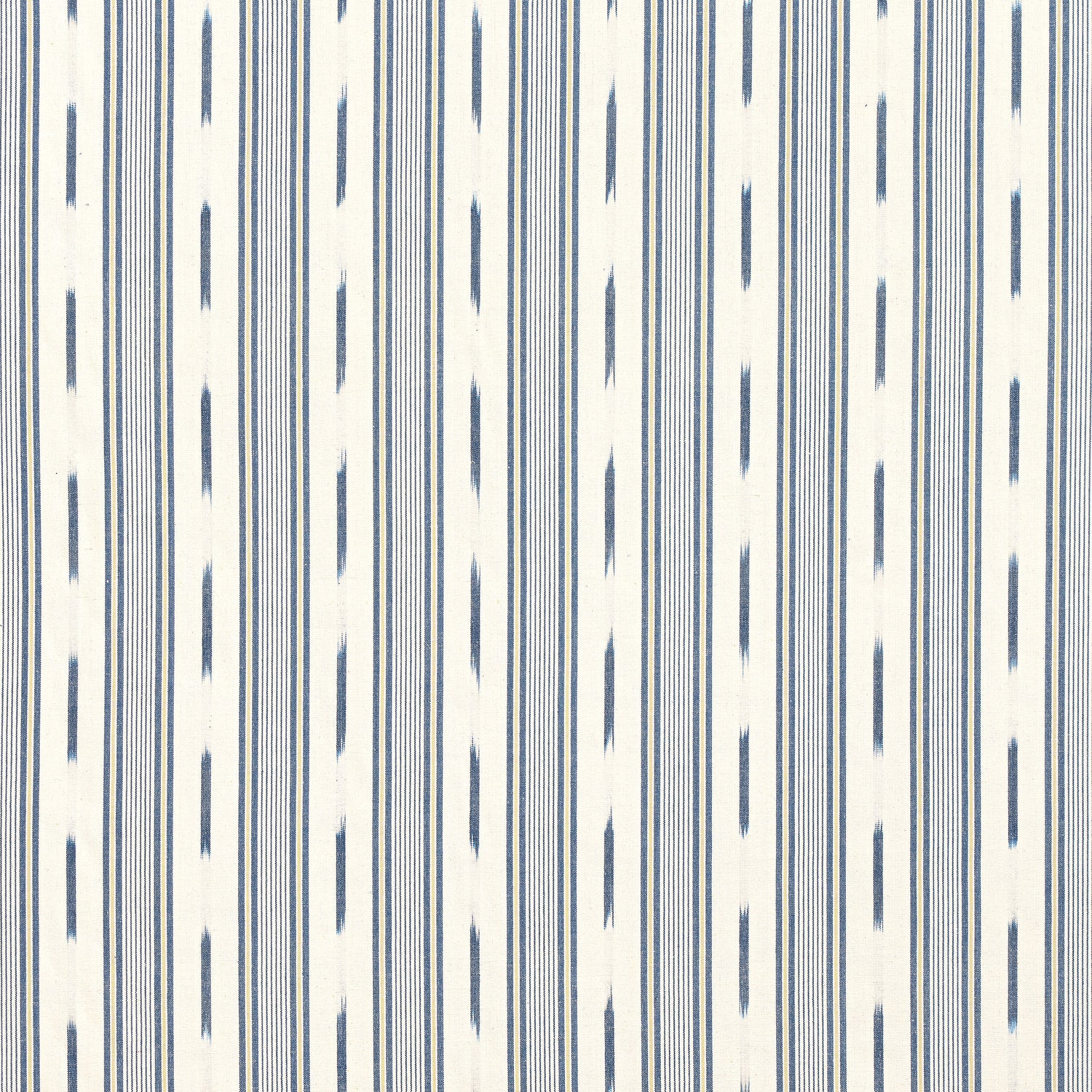 Odeshia Stripe fabric in navy color - pattern number W781308 - by Thibaut in the Montecito collection