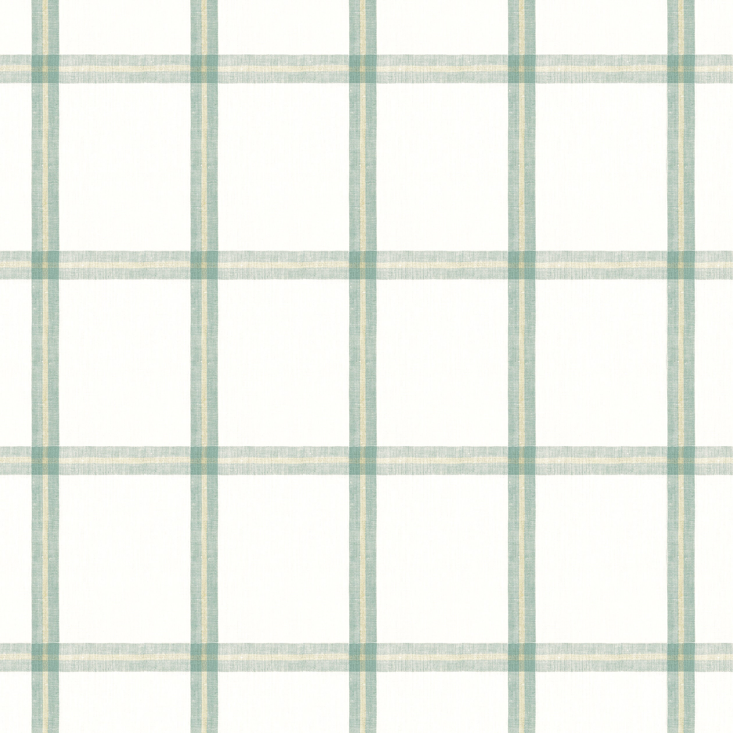 Huntington Plaid fabric in seaglass color - pattern number W781335 - by Thibaut in the Montecito collection