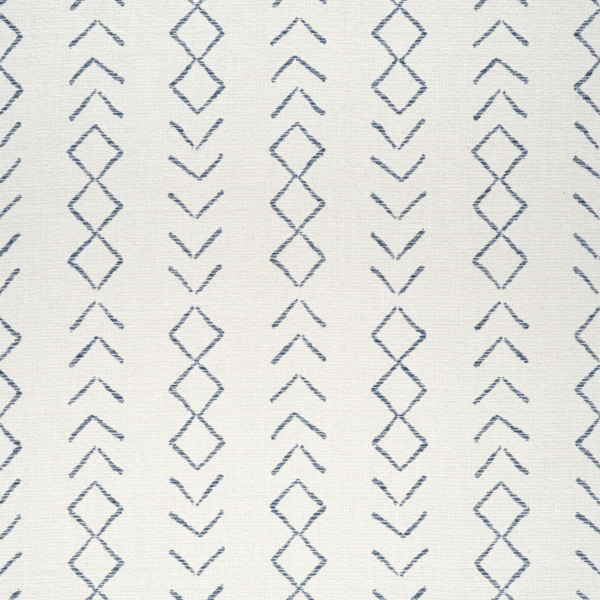 Anasazi fabric in midnight color - pattern number W78365 - by Thibaut in the Sierra collection