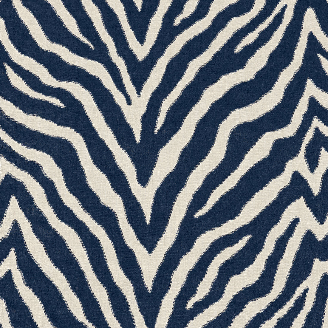 Etosha Velvet fabric in navy color - pattern number W80408 - by Thibaut in the Woven Resource Vol 10 Menagerie collection