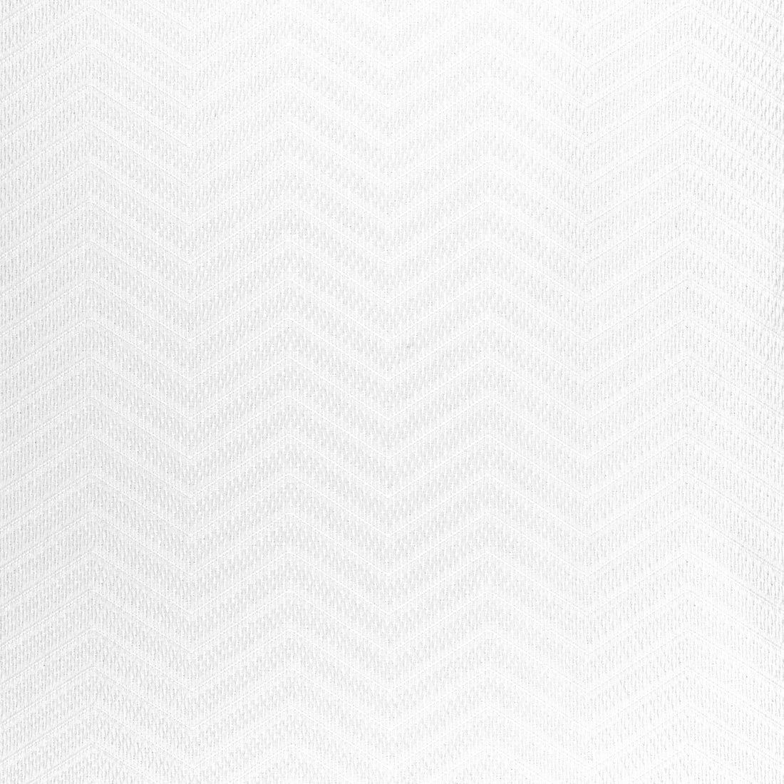 Matari Chevron fabric in white color - pattern number W80632 - by Thibaut in the Pinnacle collection