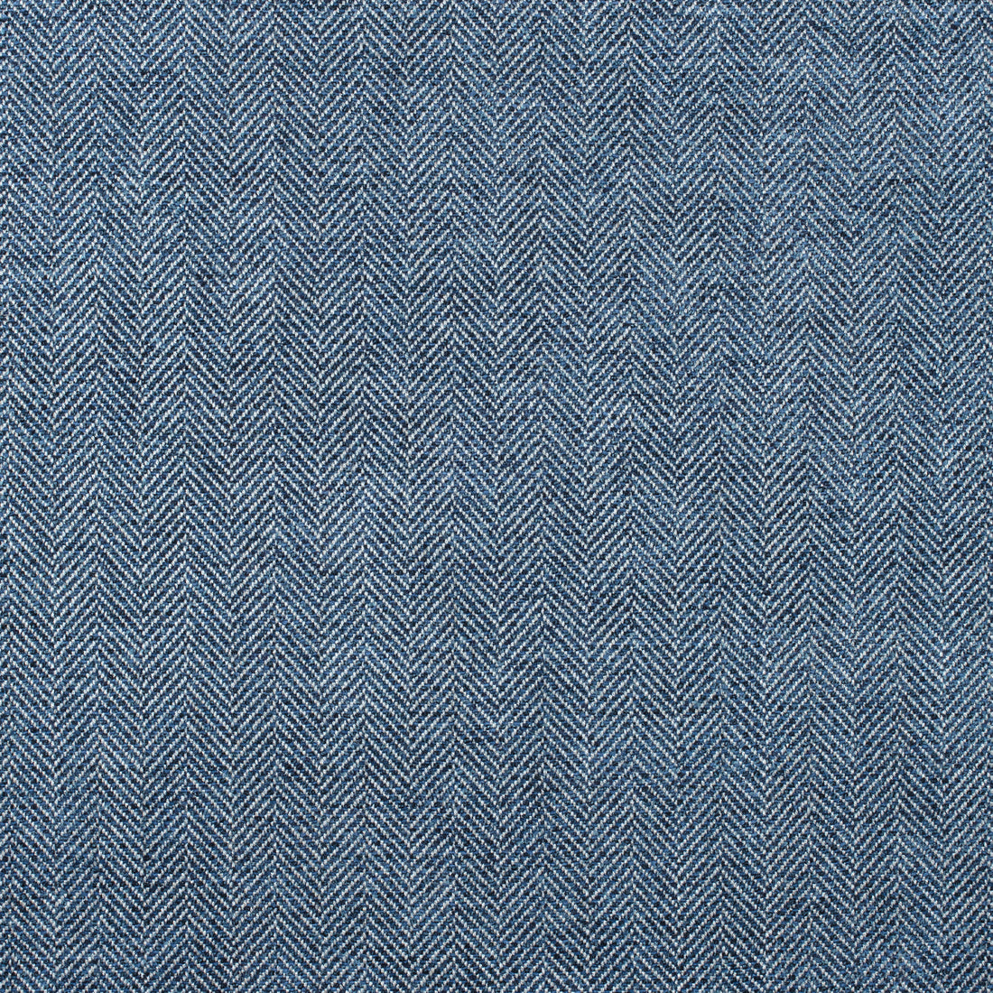 Hadrian Herringbone fabric in navy color - pattern number W80712 - by Thibaut in the Woven Resource 11: Rialto collection