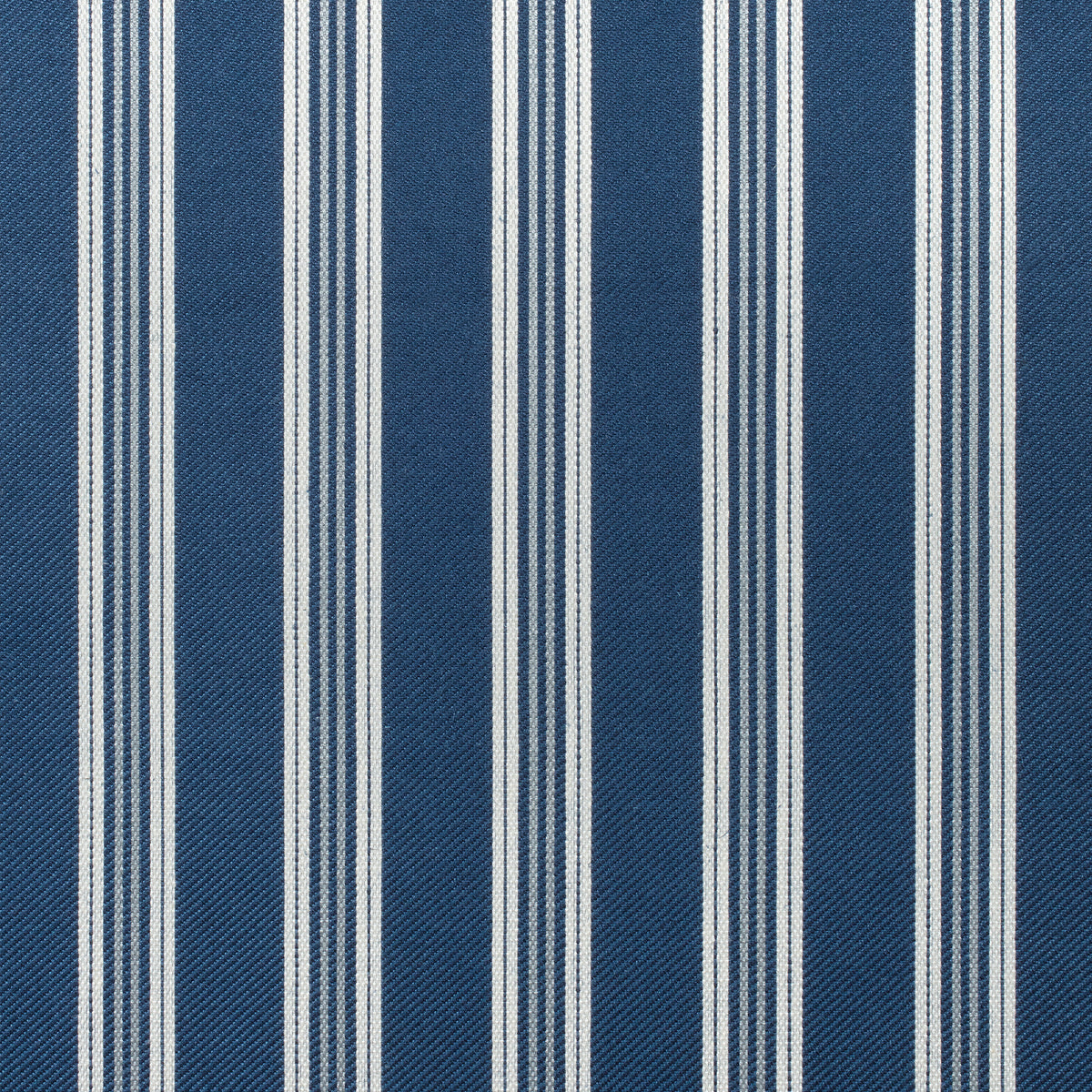 Colonnade Stripe fabric in navy color - pattern number W80735 - by Thibaut in the Woven Resource 11: Rialto collection