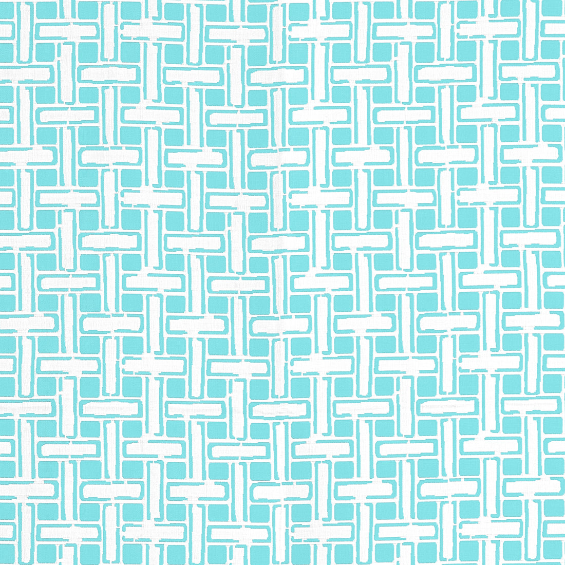 Panama Matelasse fabric in aqua color - pattern number W81641 - by Thibaut in the Locale collection