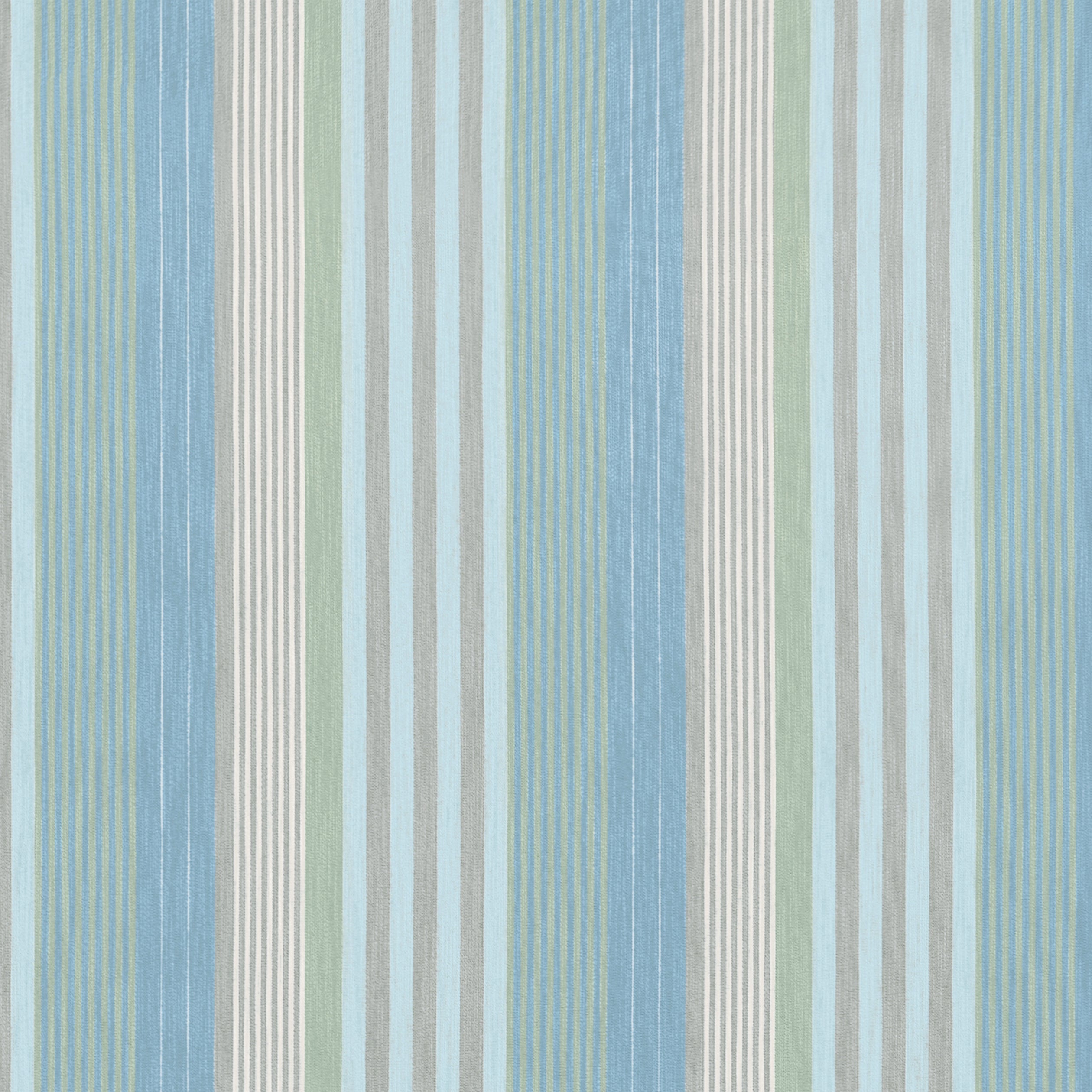 Esprit Stripe fabric in sky and sand color - pattern number W81705 - by Thibaut in the Soleil collection