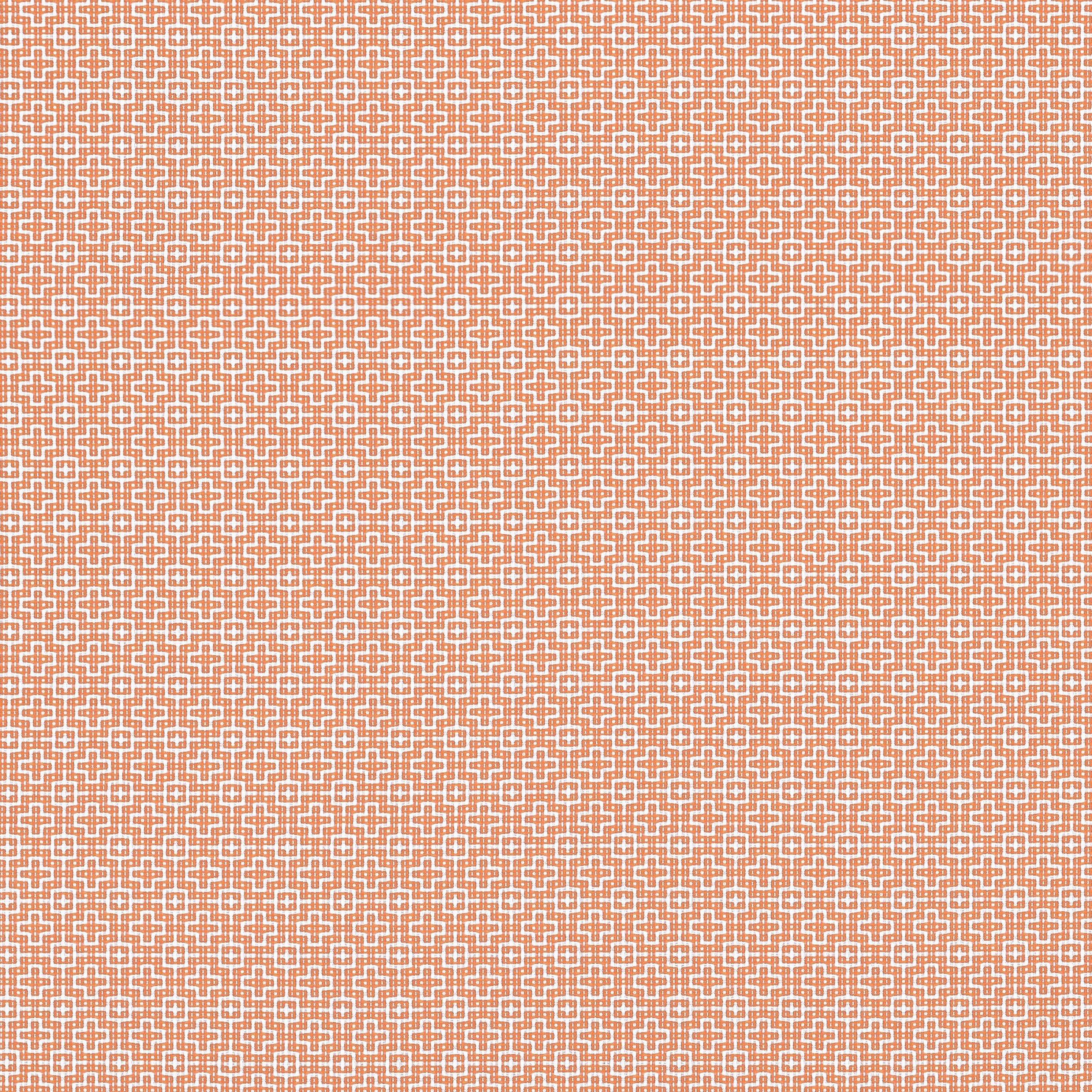 Bistro fabric in mandarin color - pattern number W81729 - by Thibaut in the Soleil collection