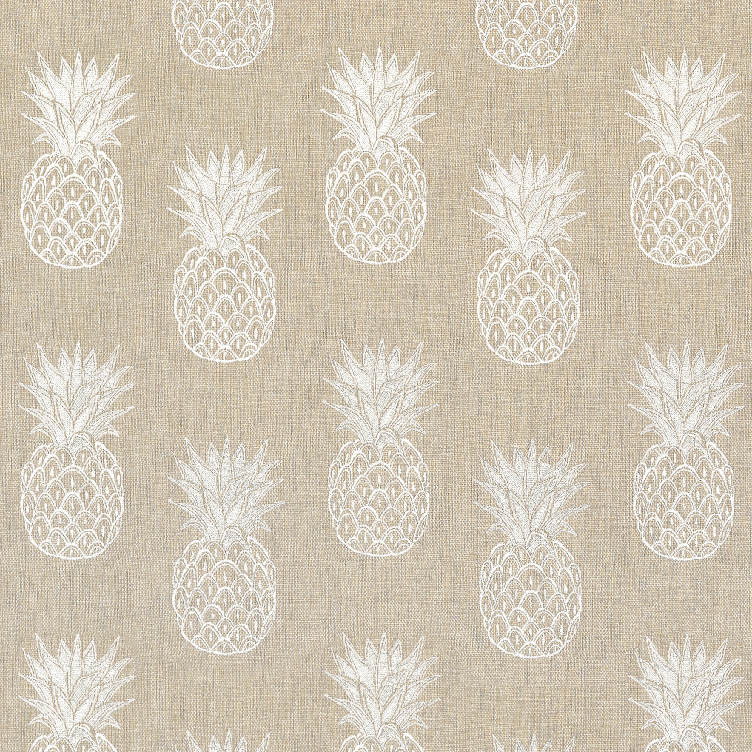 Pina Colada fabric in linen color - pattern number W81745 - by Thibaut in the Soleil collection