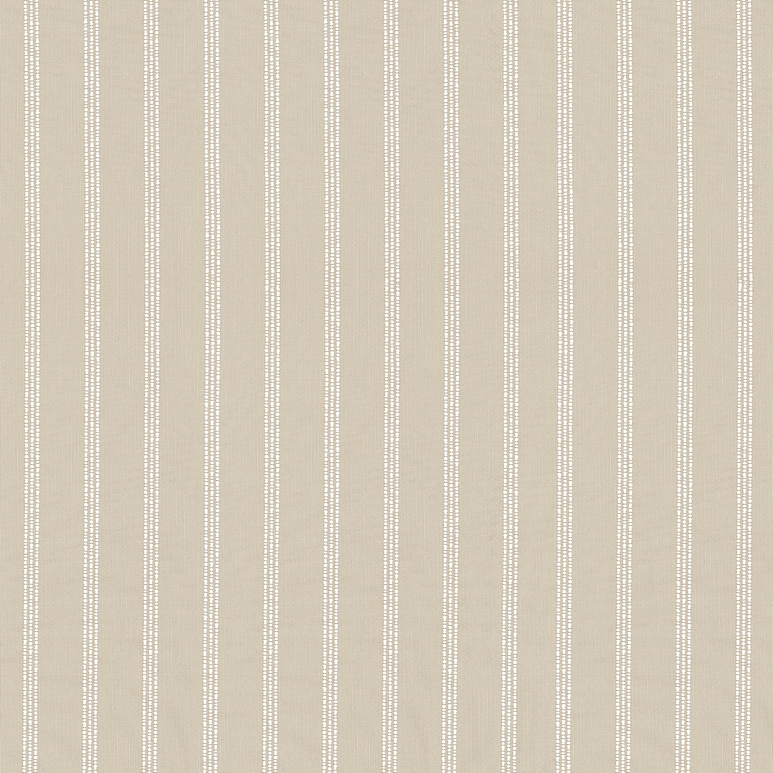 Seaside Stripe fabric in linen color - pattern number W81781 - by Thibaut in the Soleil collection