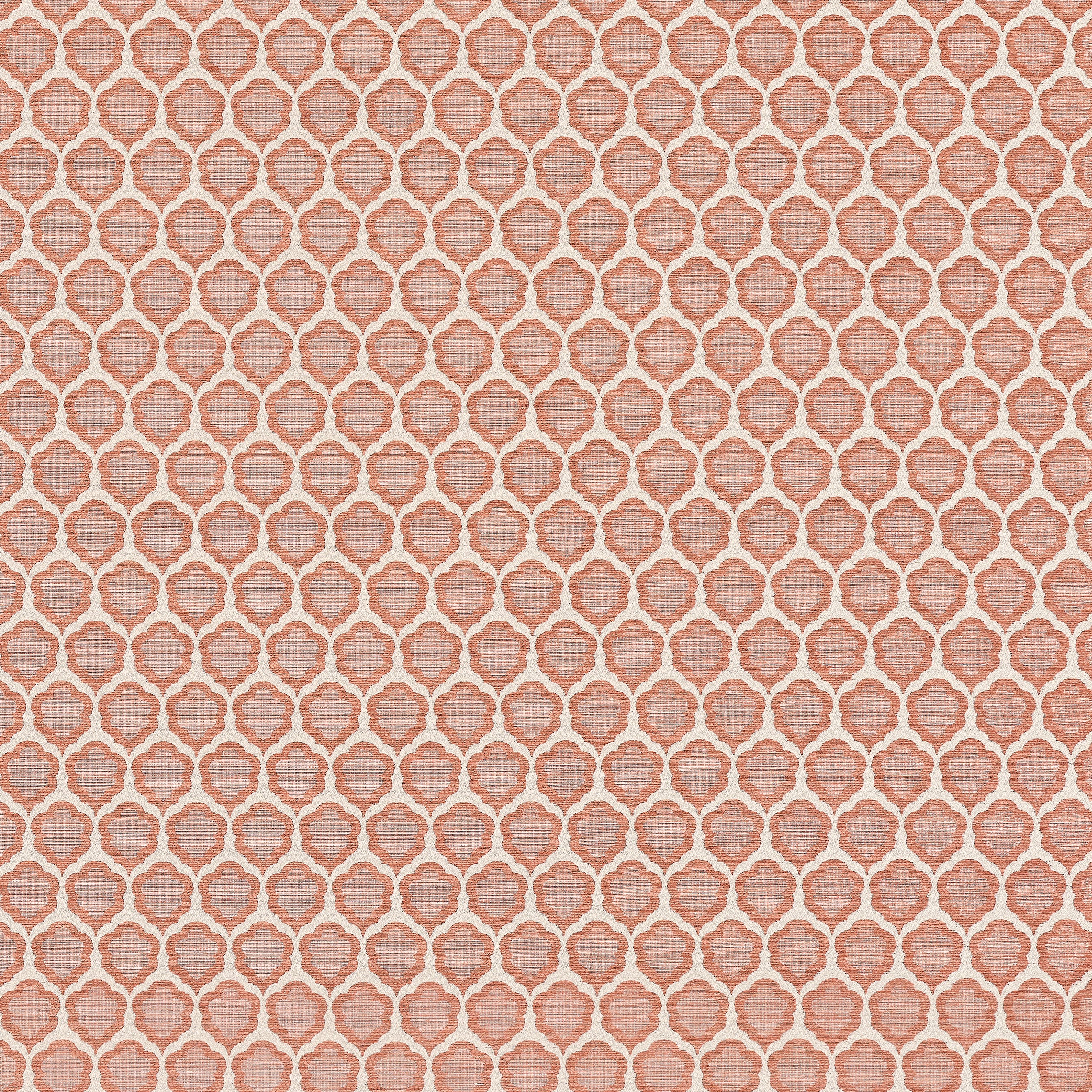 Genie fabric in terracotta color - pattern number W81929 - by Thibaut in the Companions collection