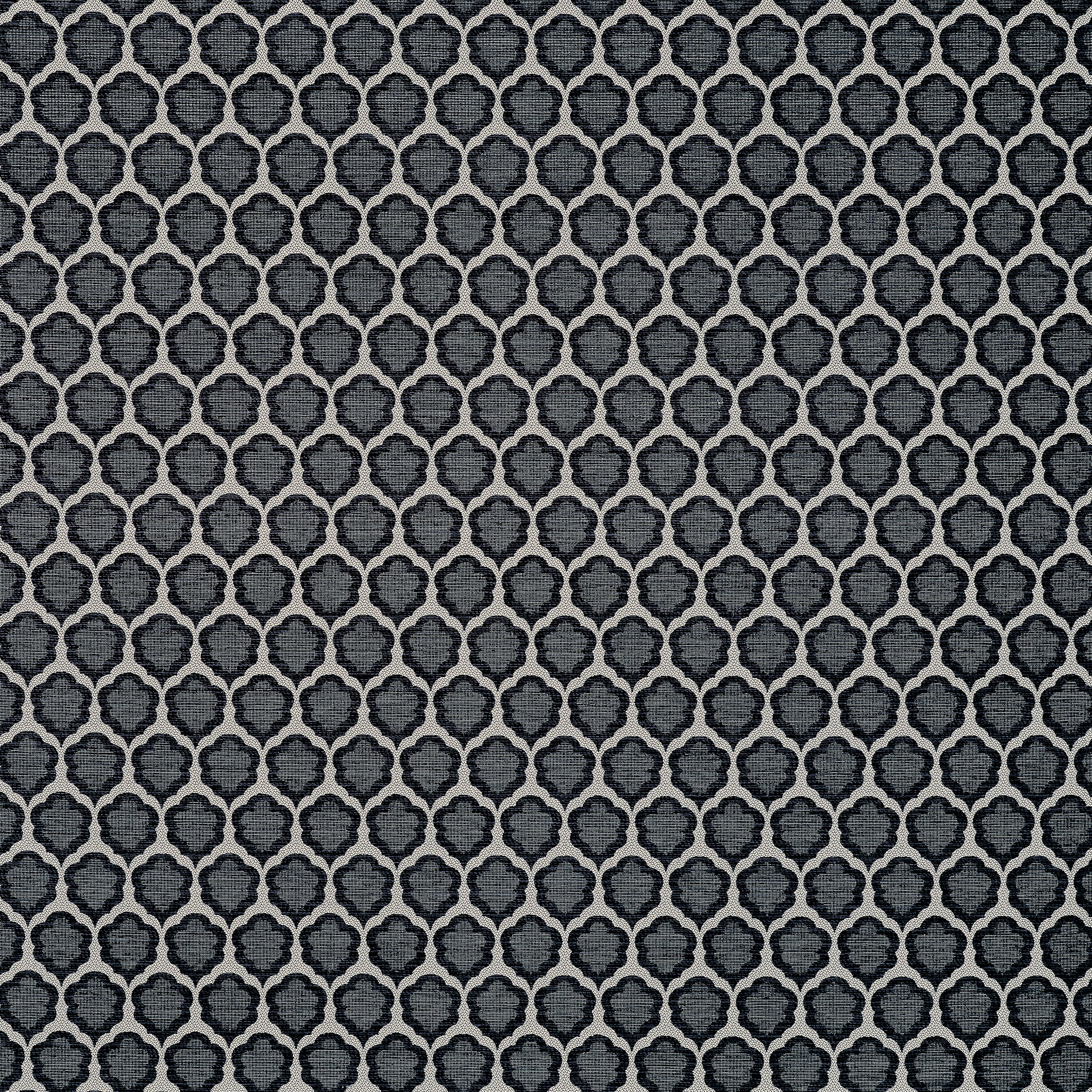 Genie fabric in ebony color - pattern number W81933 - by Thibaut in the Companions collection