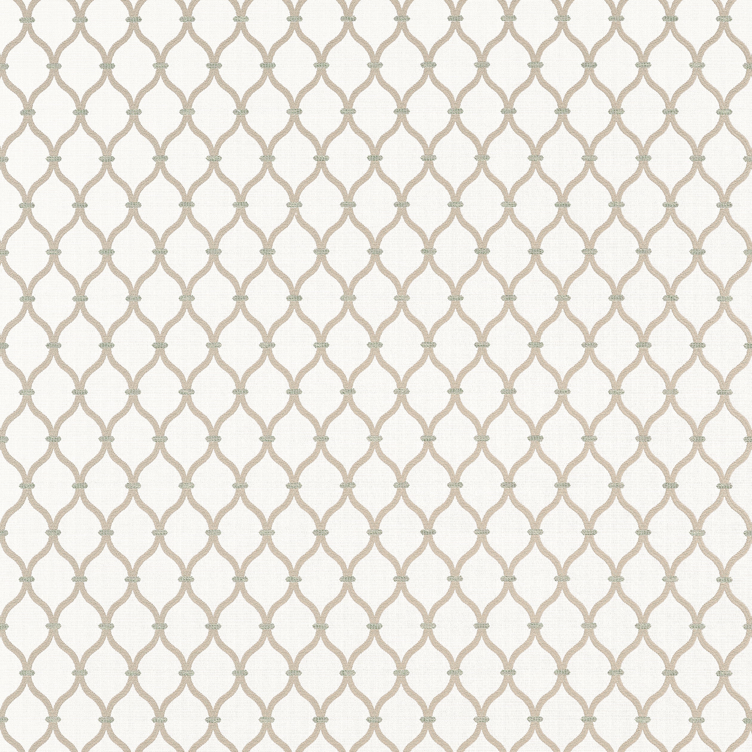 Chandler fabric in flax color - pattern number W81934 - by Thibaut in the Companions collection