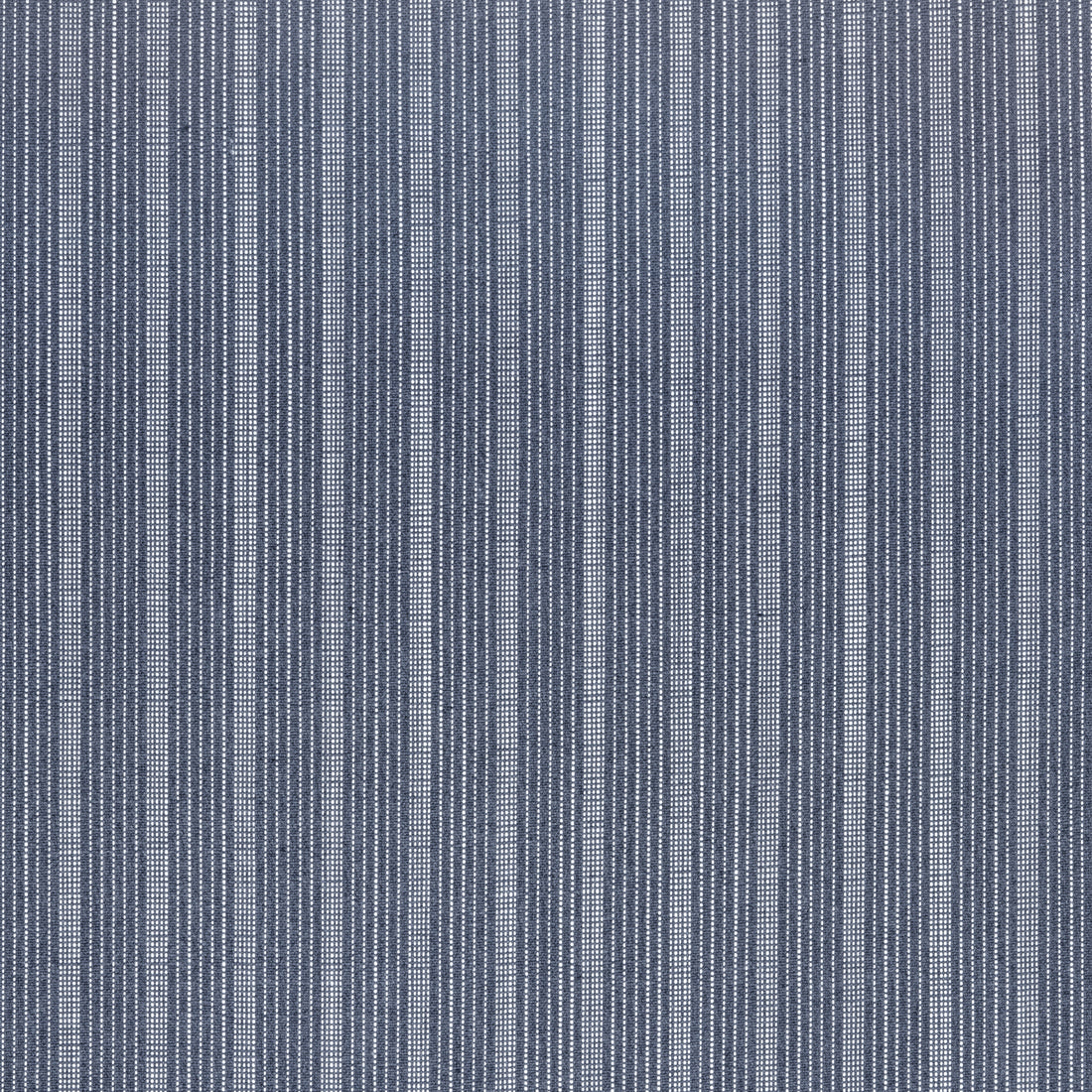 Ebro Stripe fabric in marine color - pattern number W8510 - by Thibaut in the Villa collection