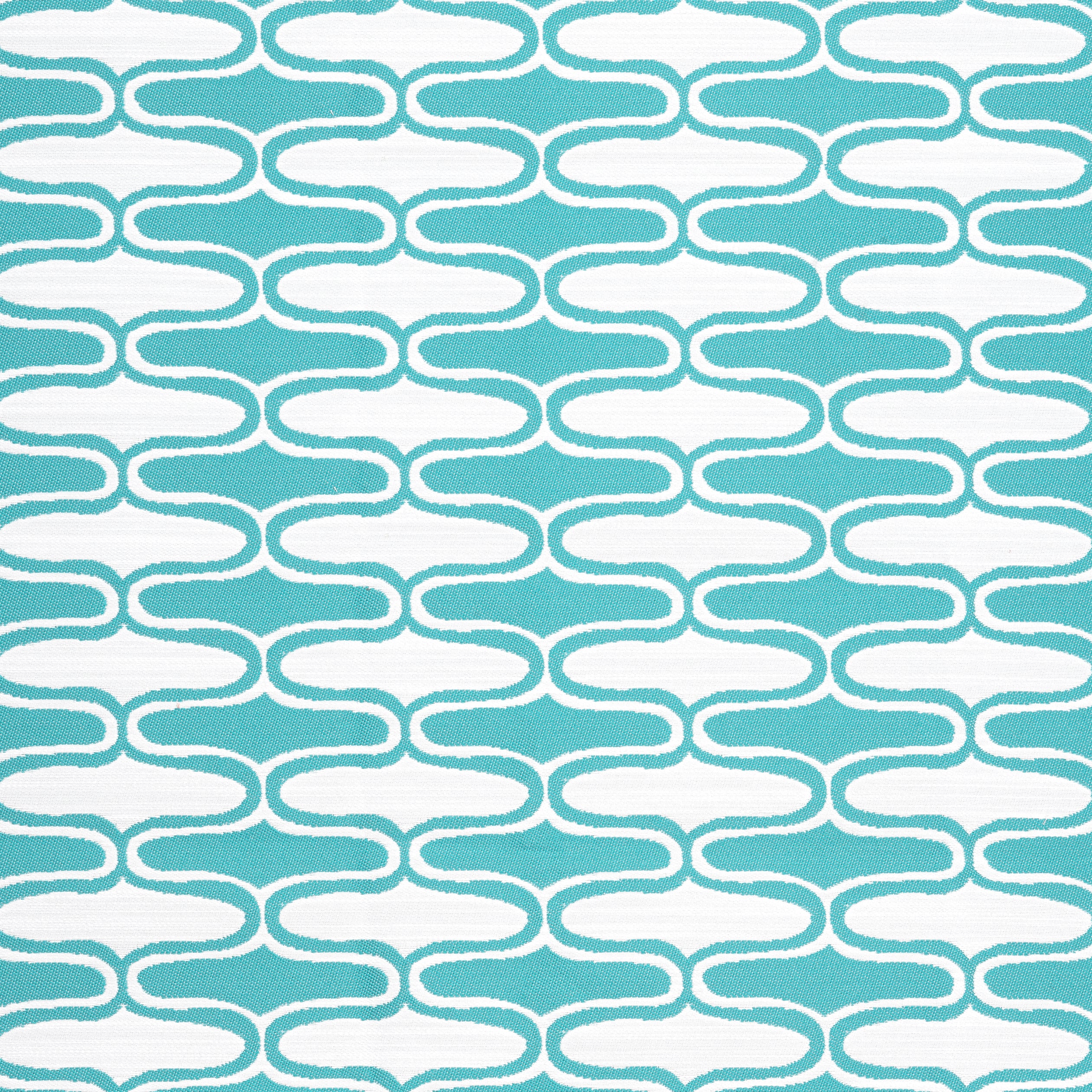 Saraband fabric in capri color - pattern number W8533 - by Thibaut in the Villa collection