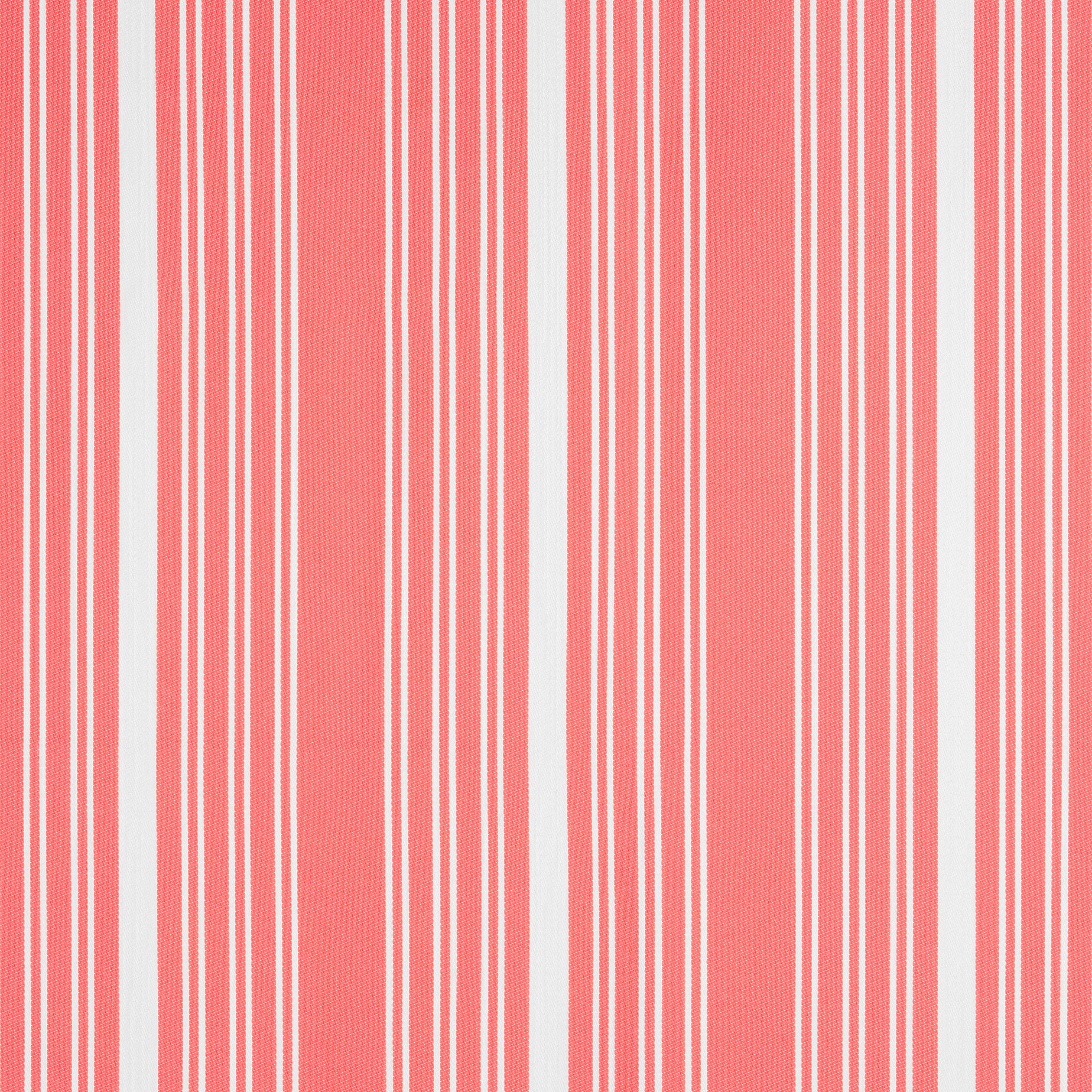 Kaia Stripe fabric in coral color - pattern number W8542 - by Thibaut in the Villa collection