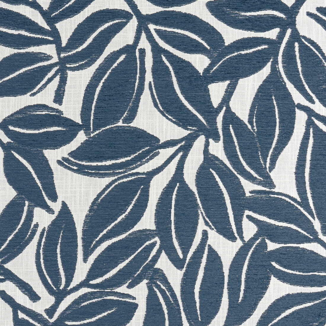 Kona fabric in navy color - pattern number W8813 - by Thibaut in the Haven collection
