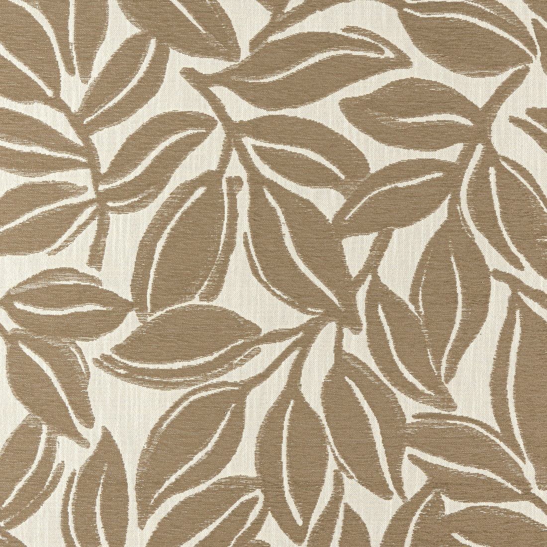 Kona fabric in mocha color - pattern number W8814 - by Thibaut in the Haven collection