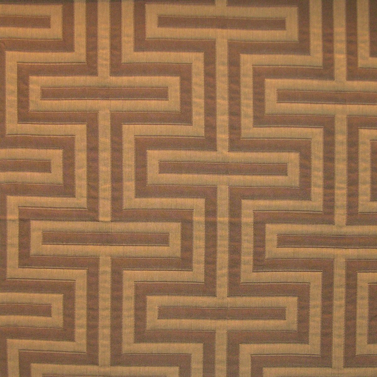 Ventana fabric in brown color - pattern number WR 00061983 - by Scalamandre in the Old World Weavers collection