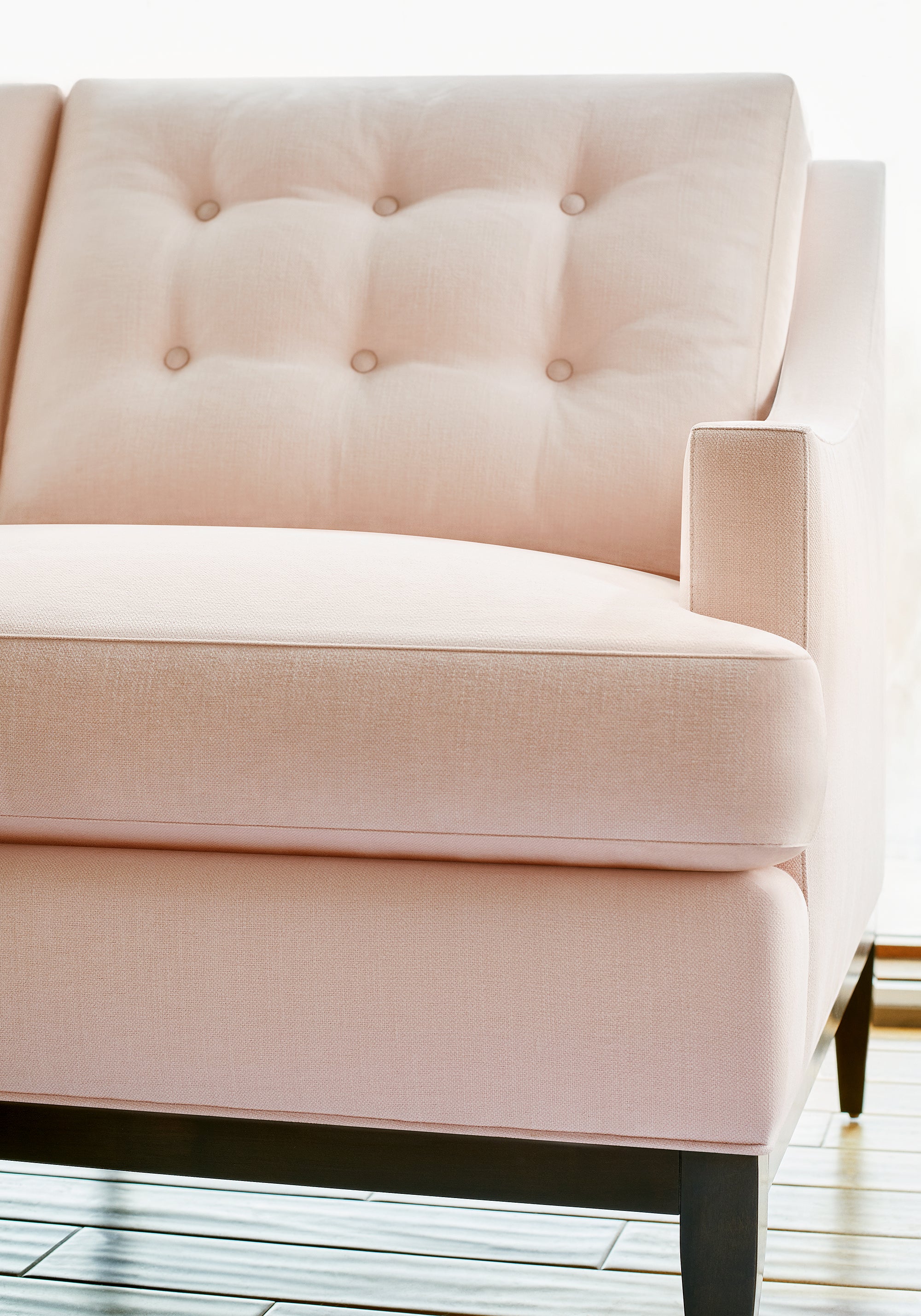 Dixon Sofa in Prisma woven fabric in blossom color - pattern number W70131 - by Thibaut in the Woven Resource Vol 12 Prisma collection