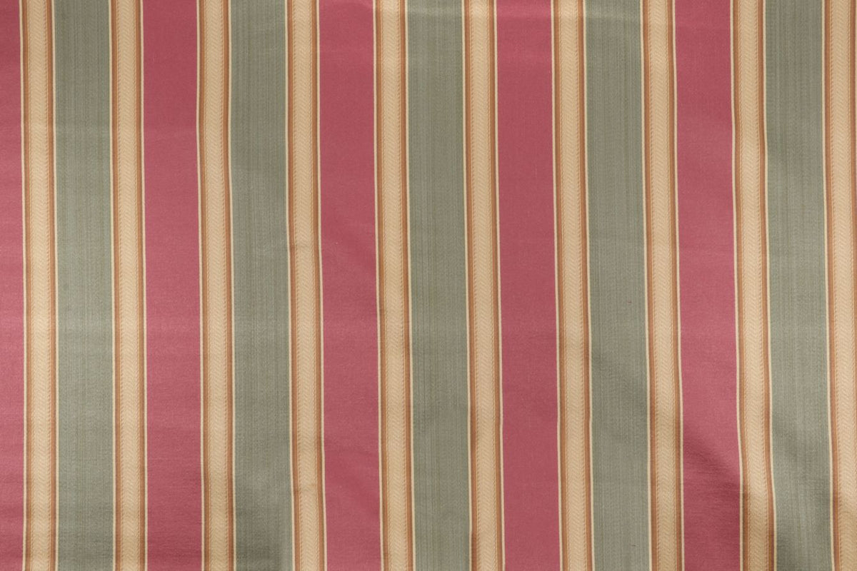 Rasi Rigati Ii fabric in multi color - pattern number Y0 00111113 - by Scalamandre in the Old World Weavers collection