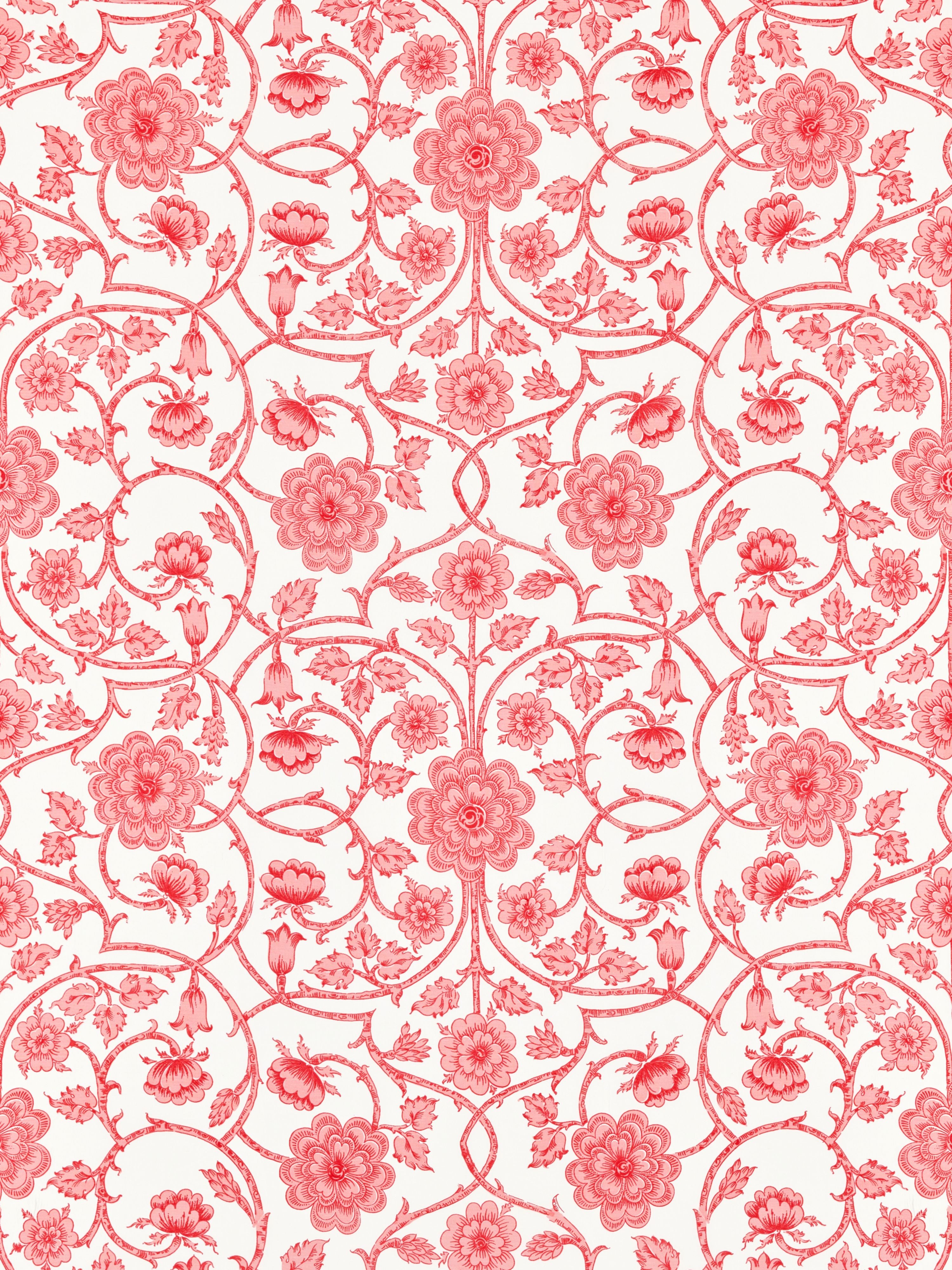 Ornamental Gate fabric in petal color - pattern number YD 00045736 - by Scalamandre in the Adity International collection