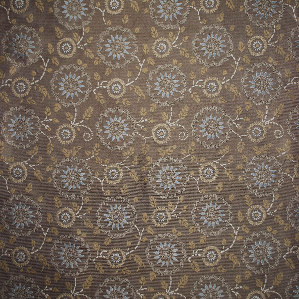 Kasumi fabric in chocolate color - pattern number ZB 0003WKE4 - by Scalamandre in the Old World Weavers collection