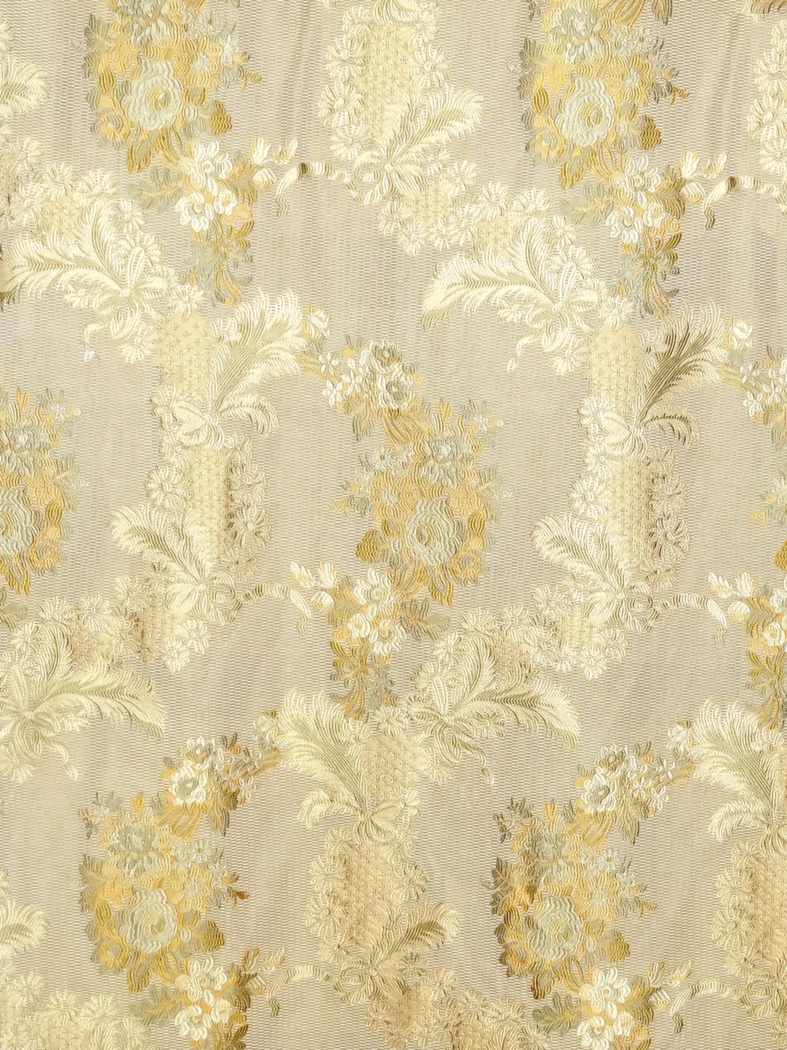 La Verne fabric in topaz color - pattern number ZB 2323614A - by Scalamandre in the Old World Weavers collection