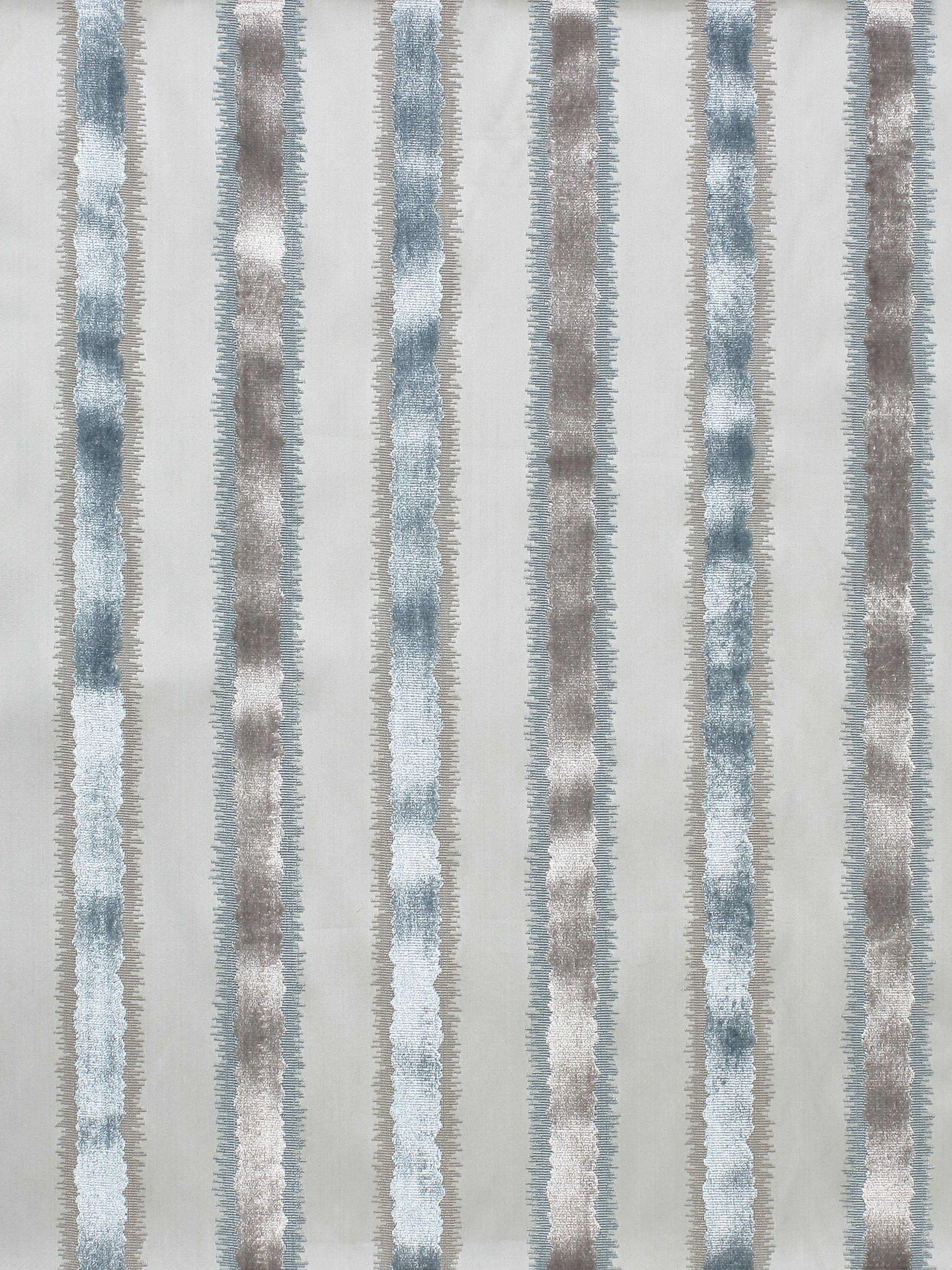 Tai Lao Stripe fabric in mist color - pattern number ZS 0001VELZ - by Scalamandre in the Old World Weavers collection