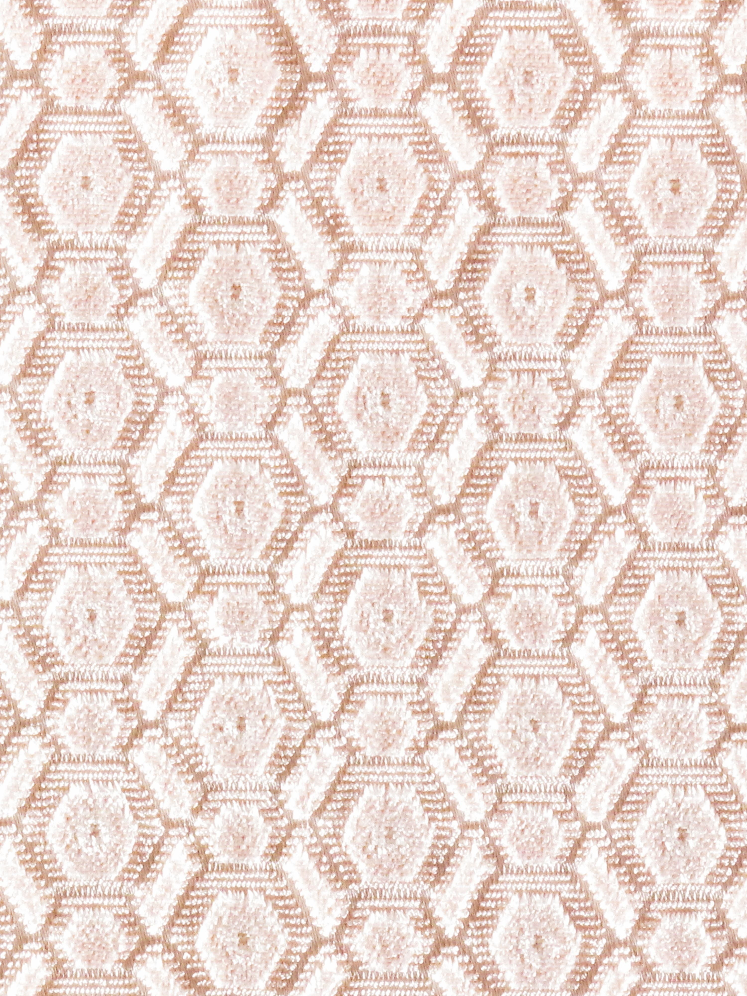 Manetta fabric in shell pink color - pattern number ZS 0002MANE - by Scalamandre in the Old World Weavers collection