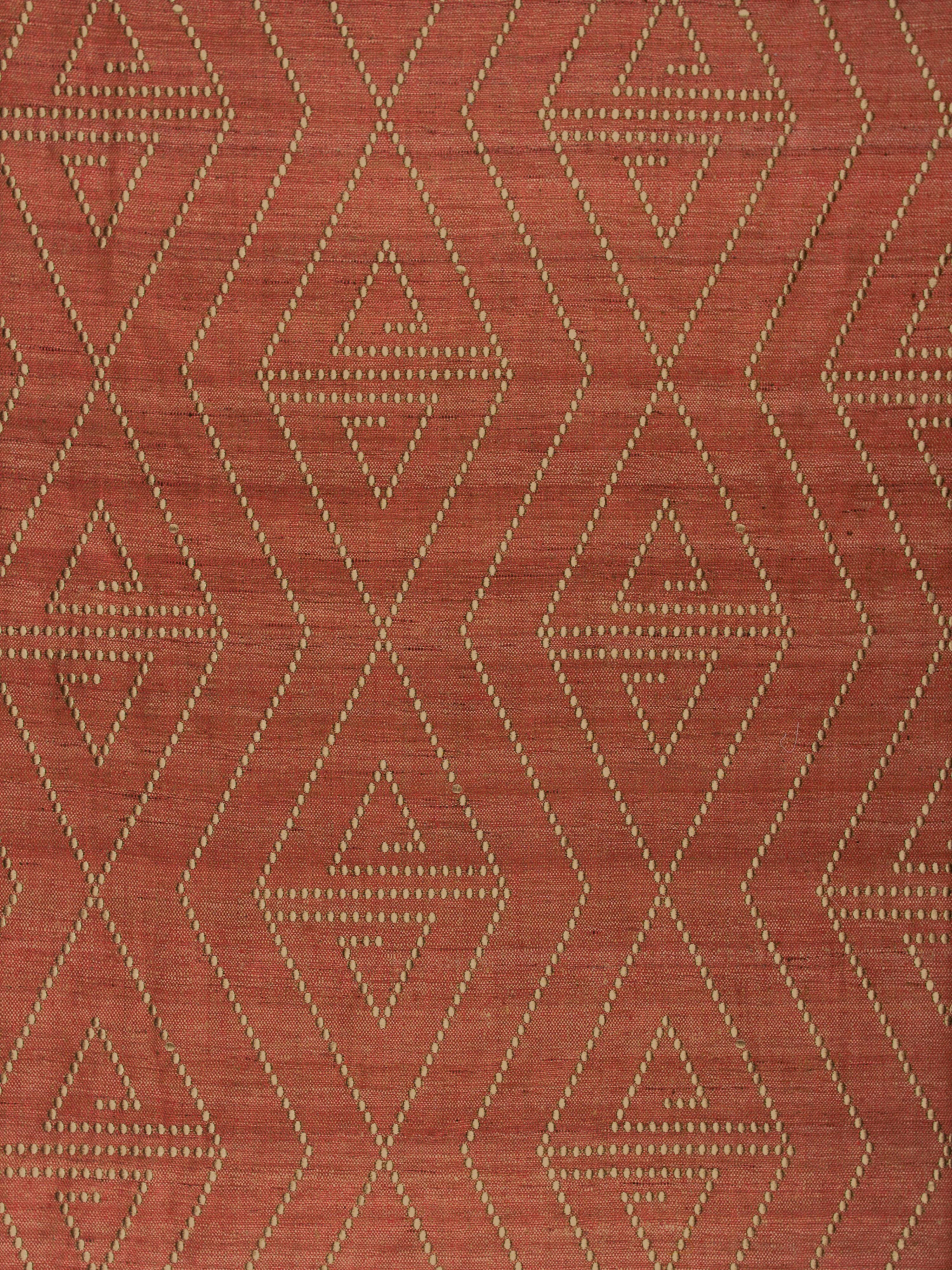 Torquay fabric in tomato color - pattern number ZS 00218068 - by Scalamandre in the Old World Weavers collection
