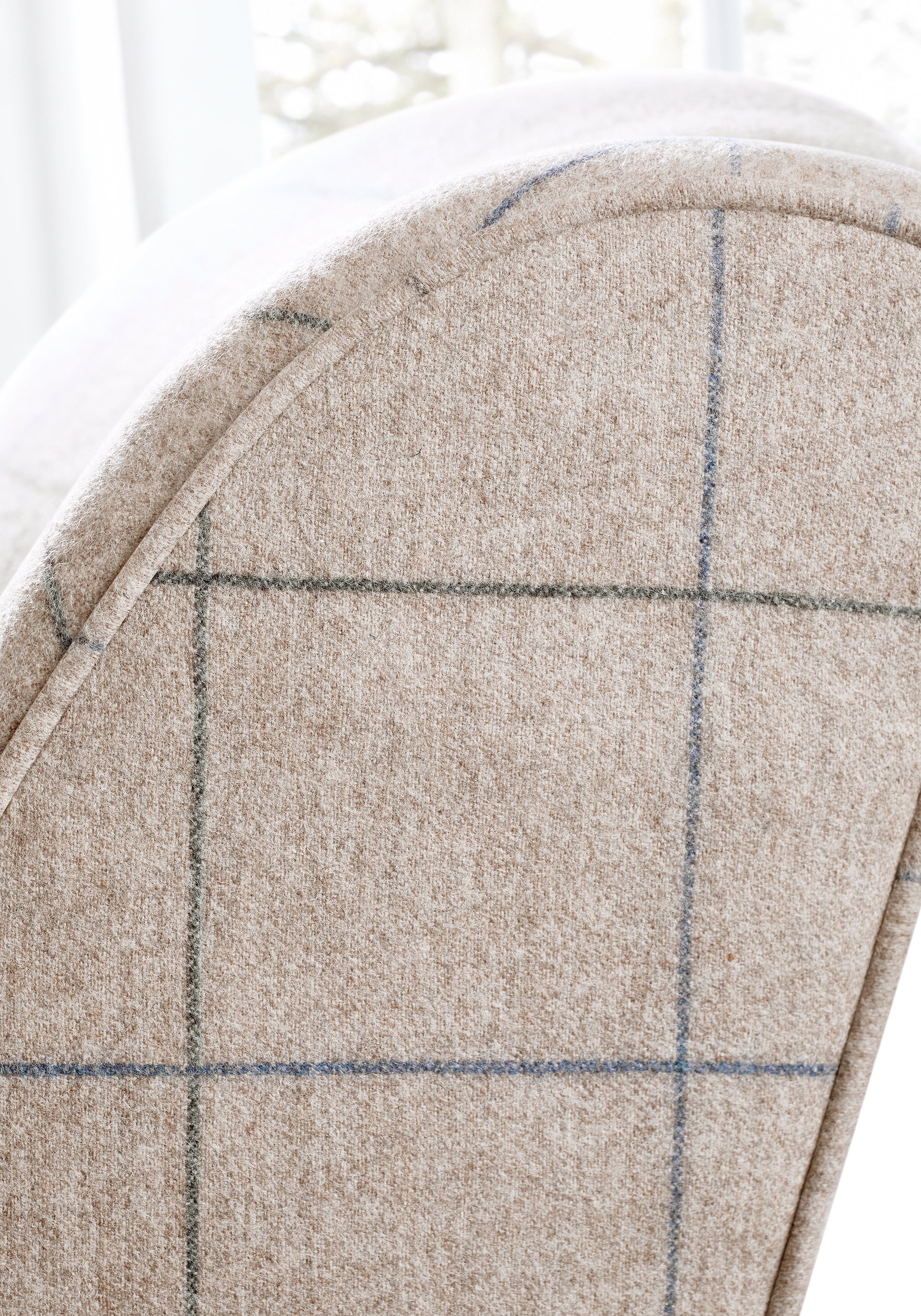 Detailed Ravello woven fabric in cinnamon color - pattern number W8100 by Thibaut in the Sereno collection