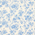 Birds Of Paradise fabric in blue color - pattern number 1048044 - by Schumacher in the Classic Prints collection