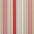 Springtime Stripes fabric in blue red and burgundy color - pattern number 10810-02 - by Charlotte in the Botanical Prints collection