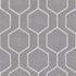 Socrates Hexagono fabric in chinchilla color - pattern number 09524 - by Europatex in the Socrates collection