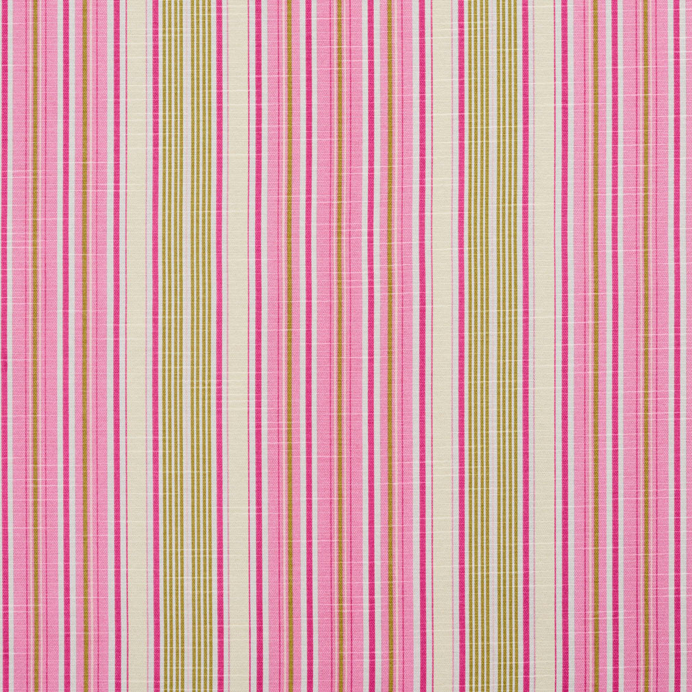 Cotton Candy Stripe fabric in pink color - pattern number 10900-01 - by Charlotte in the Botanical Prints collection