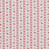 Geometrc Rose Stripe fabric in pink color - pattern number 10920-03 - by Charlotte in the Botanical Prints collection