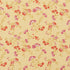 Floral Trail fabric in gold yellow orange and rust color - pattern number 10930-02 - by Charlotte in the Botanical Prints collection