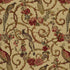 Madrigal fabric in document color - pattern number 1124012 - by Schumacher in the Classic Prints collection