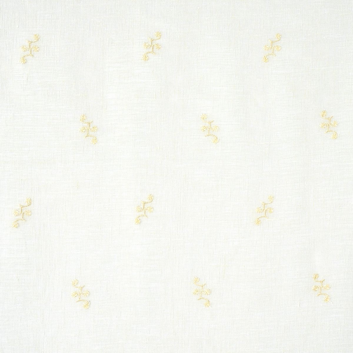 Vale Embroidered Sheer fabric in ivory color - pattern number 12230 - by Schumacher in the Essentials: Sheers &amp; Casements collection