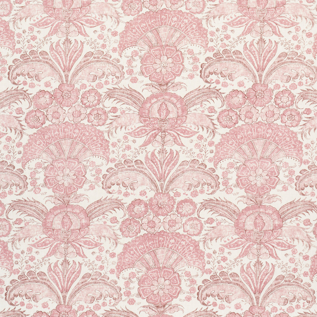 Calicut fabric in blush color - pattern number 1283005 - by Schumacher in the Jacaranda collection