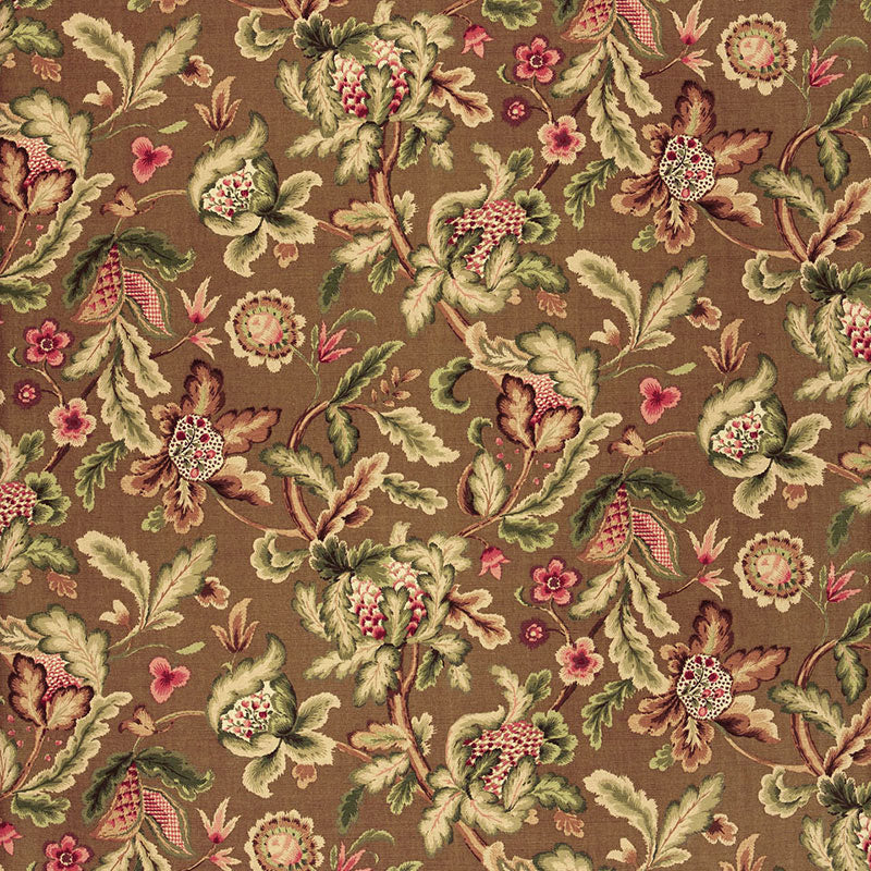 Shelton Tree fabric in fawn color - pattern number 1305002 - by Schumacher in the Classic Prints collection